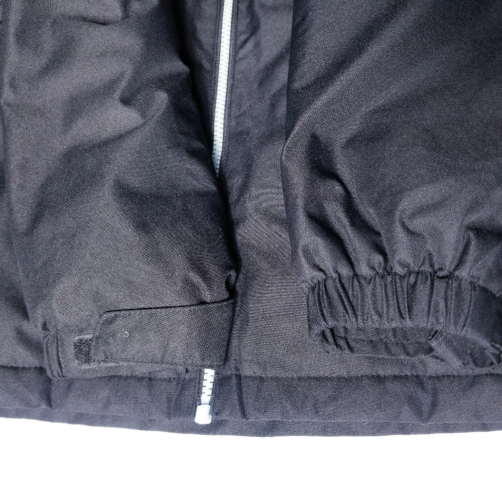 SWISS TECH GIRL'S BLACK AND LIGHT BLUE COAT SIZE 6/6X